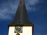 Kostel-věžní hodiny